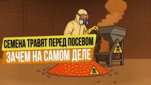 СЕМЕНА ТРАВЯТ ПЕРЕД ПОСЕВОМ… Но ЗАЧЕМ НА САМОМ ДЕЛЕ?