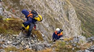 Работы по эвакуации туристов с северного склона горы Фишт продолжаются