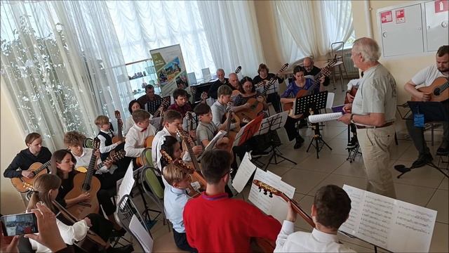 ВА БАНК - Генрик КУЗНЯК. Ар. Александра ВИНИЦКОГО. Гитарная школа А.Виницкого в Тарханах. 2025 г.