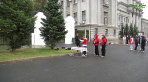 На площади Куйбышева в Самаре прошла спартакиада среди дворовых команд