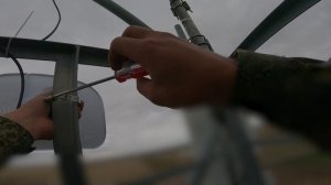 Установка связи в зоне СВО