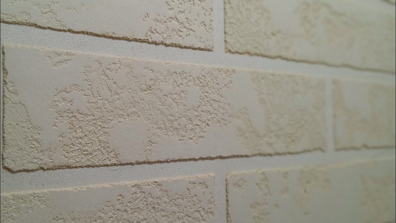 Декоративная штукатурка под кирпич "имитация кирпича своими руками"