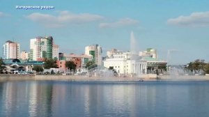 Набережная Челябинск. Катамараны и фонтан #набережная_челябинск