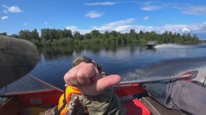 Охота и рыбалка в ХМАО - ЯНАО | Покатушки по летней БОЛЬШОЙ воде...