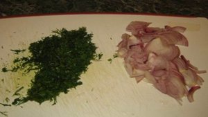 Курица под сметанным соусом