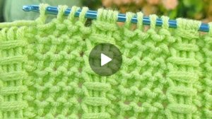 Узор крючком в тунисской технике вязания 🙂 #тунисскоевязание #всевжизнисвязано #вязаниекрючком