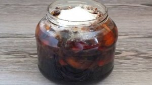 Квас из сушеных яблок