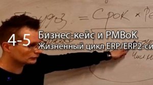 Бизнес-кейс, свод знаний PMBoK || Курс «Жизненный цикл ERP/ERP2-систем» (части 4-5) #erp #кис
