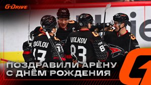 ВЕСЁЛЫЙ ДЕНЬ РОЖДЕНИЯ | Победная раздевалка «Авангарда» после матча с «Адмиралом» | КХЛ 2025/26