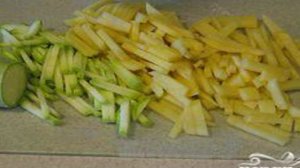 Картошка с кабачками