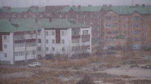 Первый снег... 1 октября 2018 год. Видеозарисовка О. Дзиова