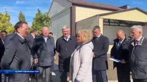 Зампред Госумы Алексей Гордеев и губернатор Александр Гусев побывали в Россошанском районе