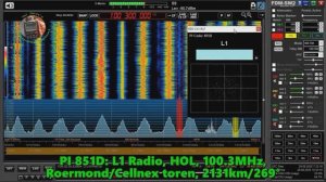 28.08.2025 07:31UTC, [Es], L1 Radio, Нидерланды, 100.3МГц, 2131км