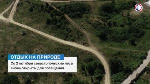 Со 2 октября севастопольские леса и маршруты Большой Севастопольской тропы вновь открыты для посещен