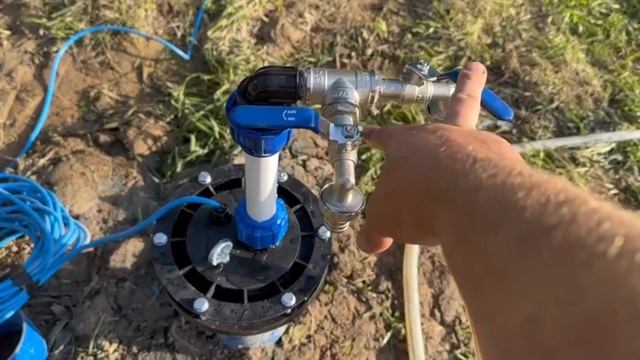 Подключение скважины из предыдущего видео  абиссинская скважина