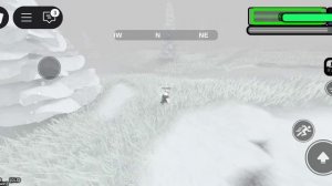 Попал в лес к белому медведю из 2026 в роблокс!