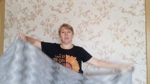 Пуховые двухцветные палантины из серии "День ночь "