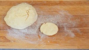 Кокосовое печенье с творогом