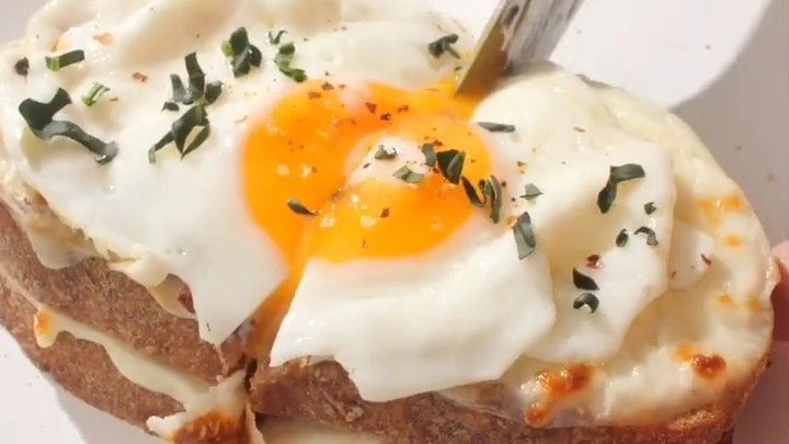 Готовим КРОК-МАДАМ...🥪😋 Рецепт в описании ✍️