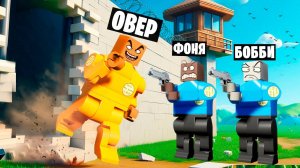 ЛЕГО ПОБЕГ ИЗ ТЮРЬМЫ! ПОЛИЦЕЙСКИЕ ПОГОНИ НА ЗА ПРЕСТУПНИКОМ В BRICK RIGS