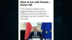 30.09 20 шагов к миру. "Совет мира". Туск: Запад в состоянии войны. Шведы грозят России.