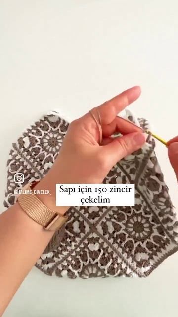 Красивая сумка из 13 мотивов. Идеи для вязания смотреть онлайн