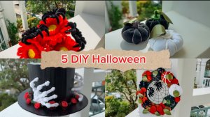 5 лучших поделок для декора на Хэллоуин 🎃