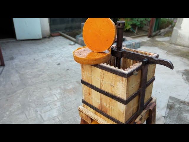 Перетопка воска "сколько воска в одной рамке"