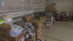 Энергетики столицы Хакасии собрали гумгруз для бойцов спецоперации