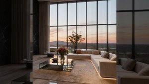 Вечерний интерьер