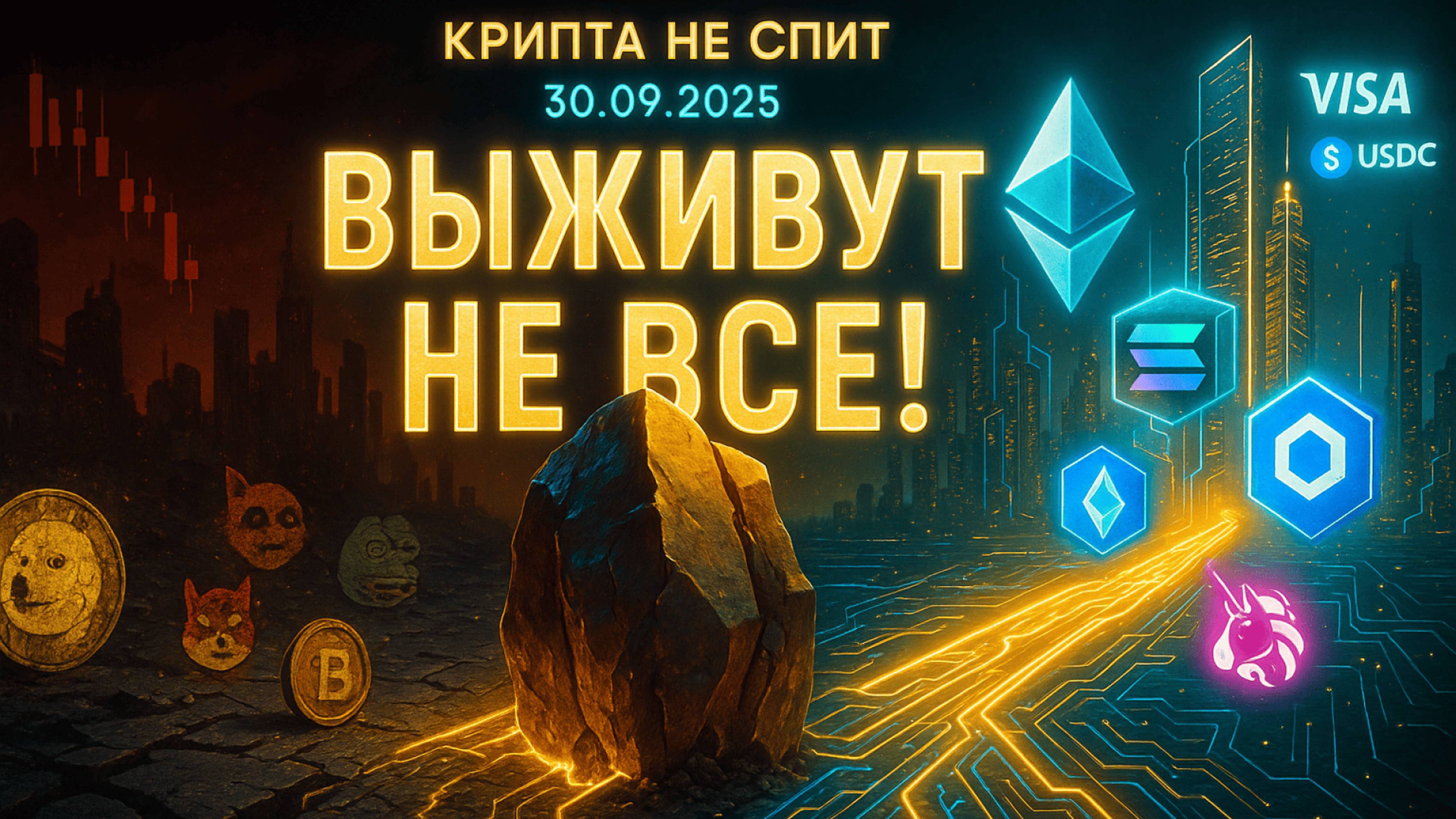 КРИПТА НОВОСТИ 30.09.2025 | АЛЬТСЕЗОН УЖЕ ДРУГОЙ | СТЕЙБЛКОИНЫ И ПЕРЕВОДЫ | РЕКОРД ИЗЪЯТИЯ БИТКОИНА