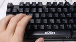 Красные переключатели в клавиатуре SVEN KB-G8900
