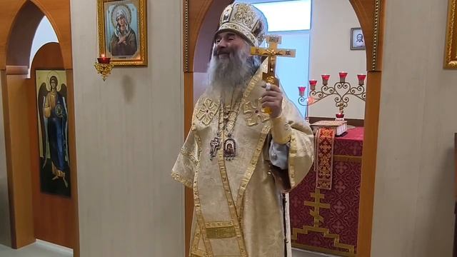 Проповедь митрополита Иоанна в воинской части смотреть онлайн