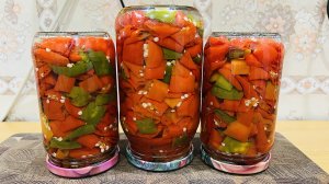 КОНСЕРВАЦИЯ. ОСТРЫЙ МАРИНОВАННЫЙ ПЕРЕЦ 🌶️