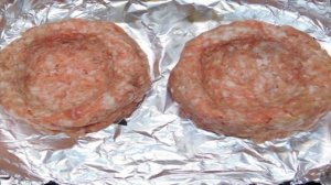 Мясные гнезда с яйцом