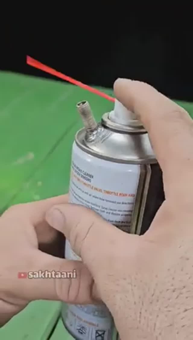 Как сделать баллончик под давлением своими руками | Самодельный опрыскиватель смотреть онлайн