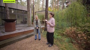 Забудь про фахверк! Этот мини-дом взрывает мозг. Обзор дома с террасой в сосновом бору 85 кв.м