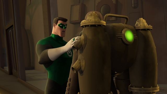 Зелёный Фонарь: Анимационный сериал 16 серия Паровой фонарь мультсериал 2013