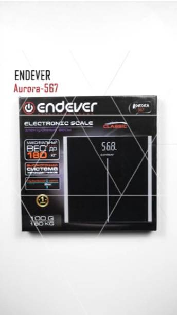 Электронные весы ENDEVER AURORA-567