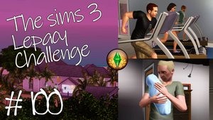 The Sims 3 Lepacy Challenge #100 || Пятое поколение || Гитара и фитнес-клуб