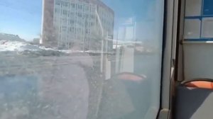 Дзержинский троллейбус. Поездка на Б/У троллейбусе ТролЗа-6206.01 № 084