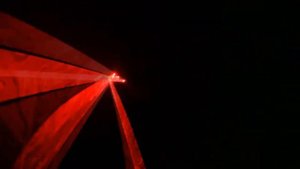 Красная лазерная перчатка Palm Light