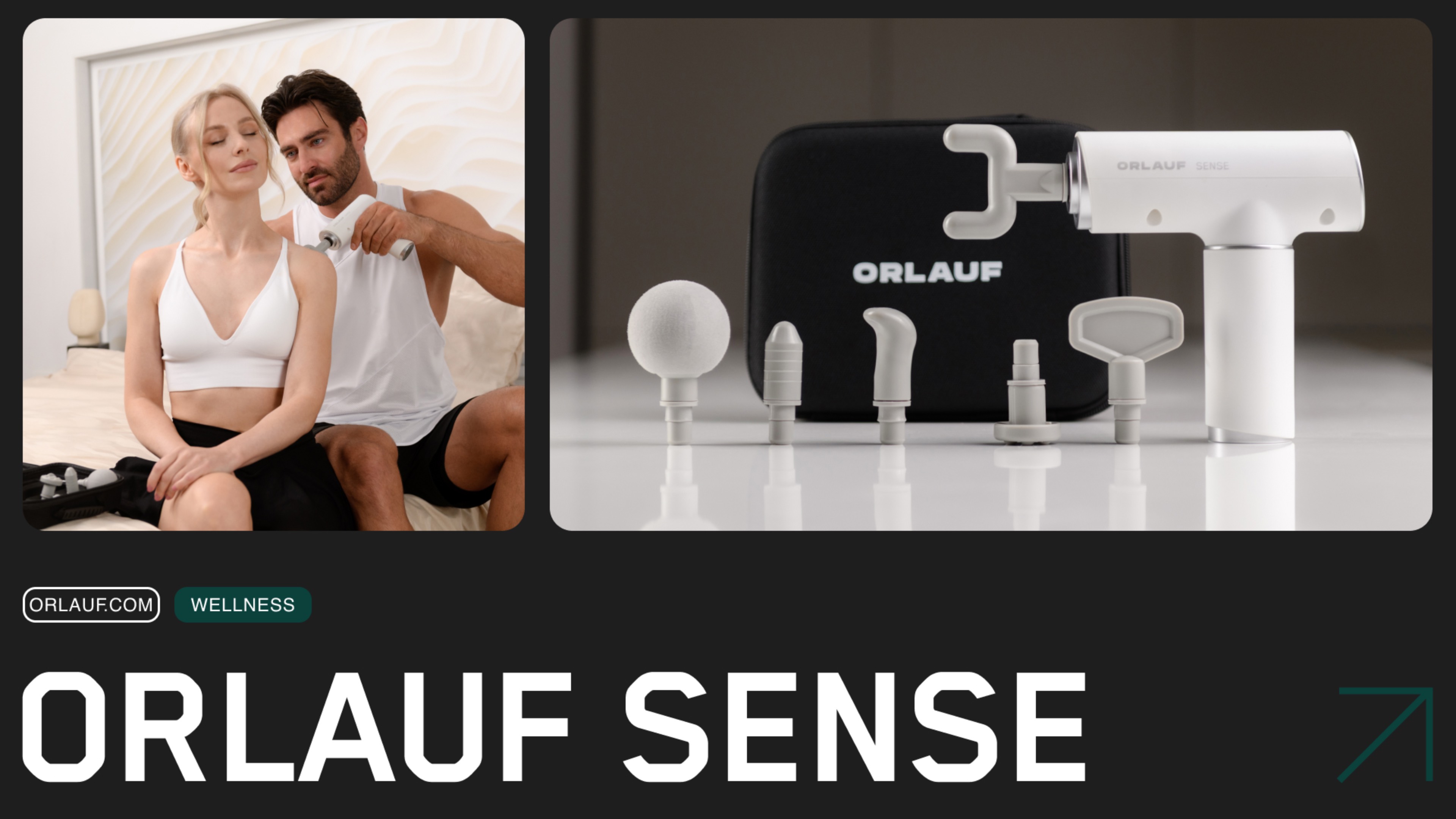 Orlauf Sense —  массажер для быстрого восстановления после тяжелого дня