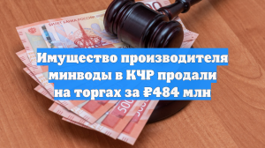 Имущество производителя минводы в КЧР продали на торгах за ₽484 млн