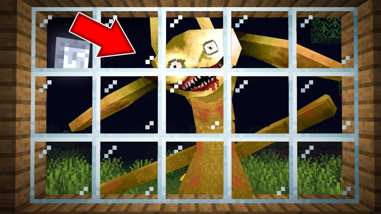 ЖУТКИЙ КАРРОТЕРАЗ ЗА МОИМ ОКНОМ В МАЙНКРАФТ ! СТРАШНЫЙ МОД CARROTERAS HORROR MOD CAPTURED MINECRAFT