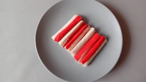 САЛАТ с КРАБОВЫМИ ПАЛОЧКАМИ и КОРЕЙСКОЙ МОРКОВЬЮ