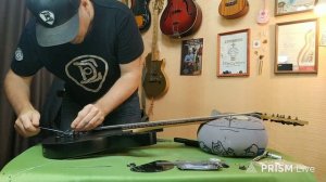 Ibanez M80M. Экранировка и варка звукоснимателя.