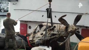 Американский истребитель доставили в Москву из Петропавловска-Камчатского