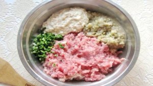 Мясные котлеты с баклажанами