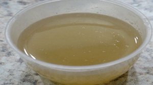 Кокосовое желе с манго